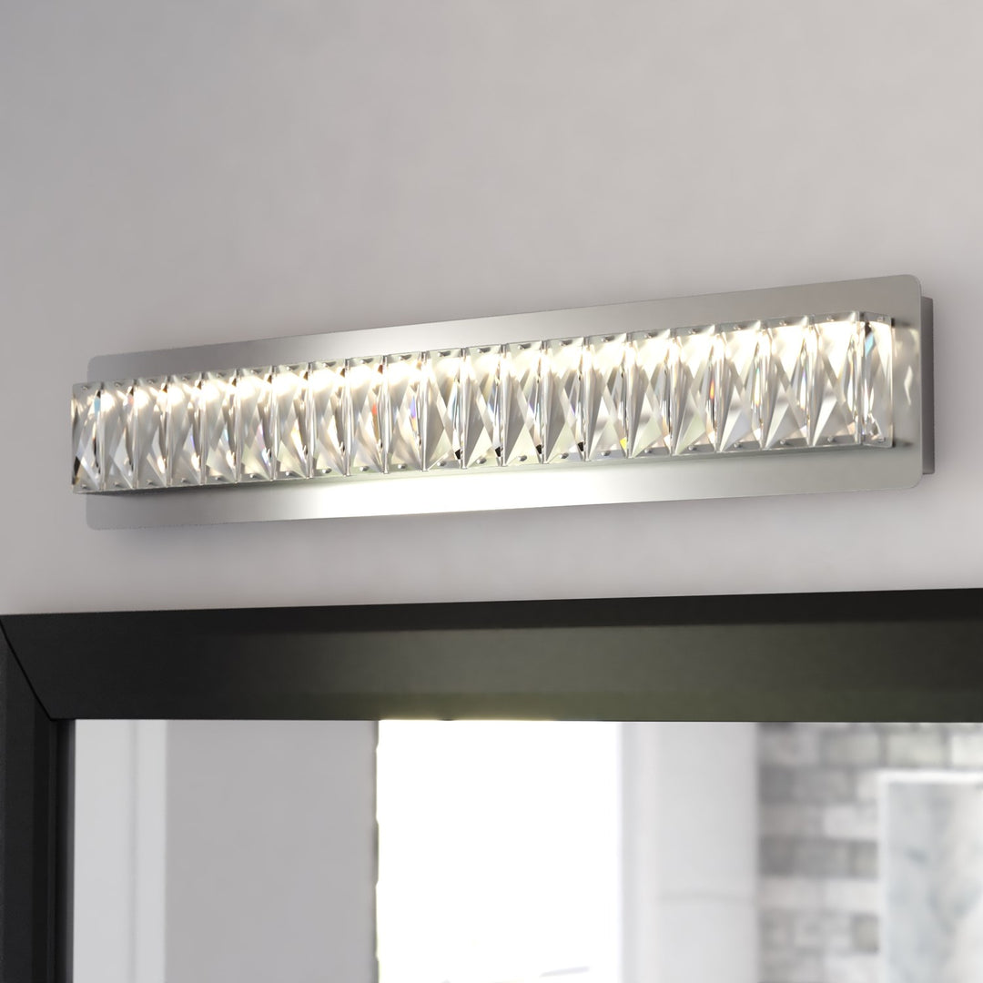26-in. W LED Vanity Chrome