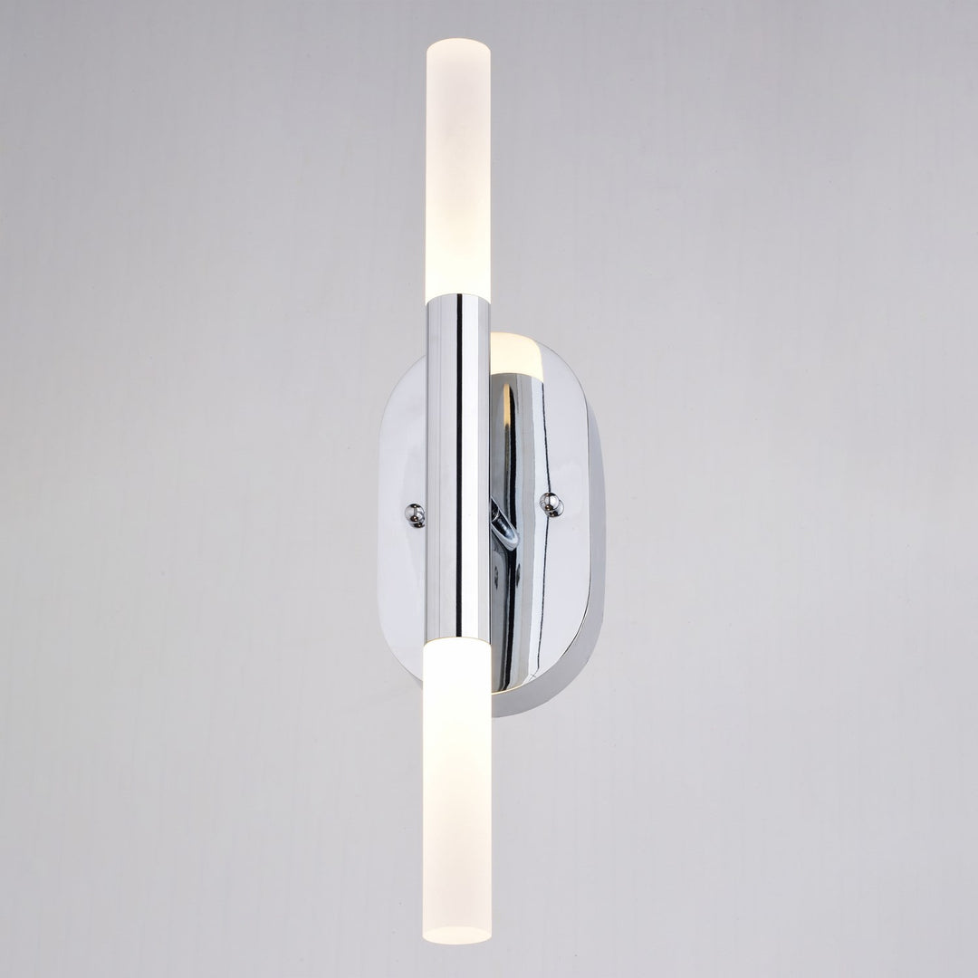18-in. 2 Light LED Wall Light Chrome