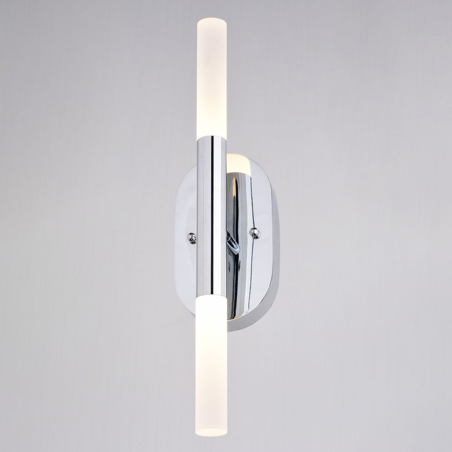 18-in. 2 Light LED Wall Light Chrome