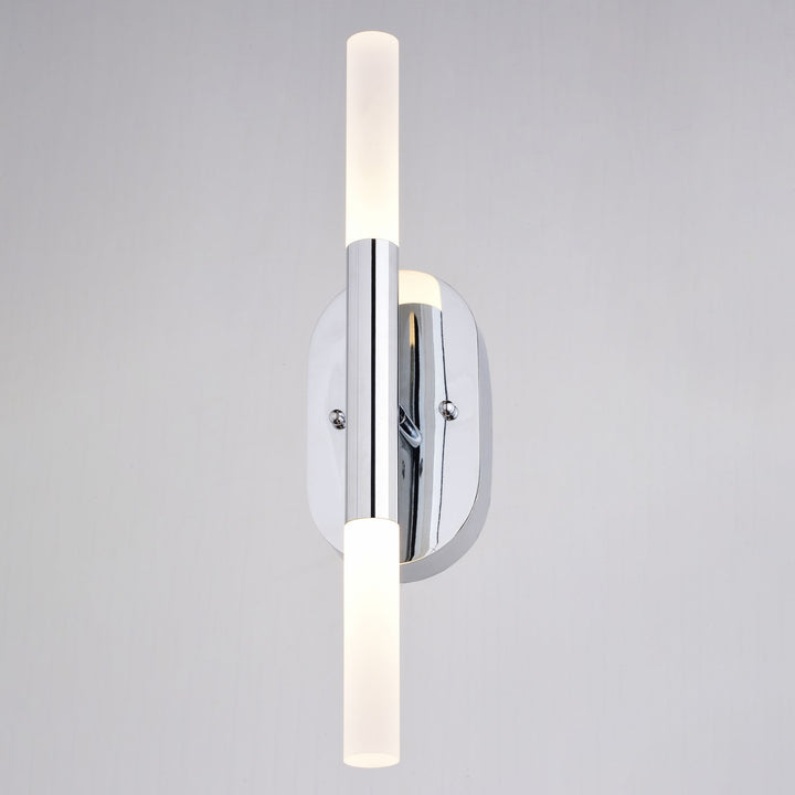 18-in. 2 Light LED Wall Light Chrome