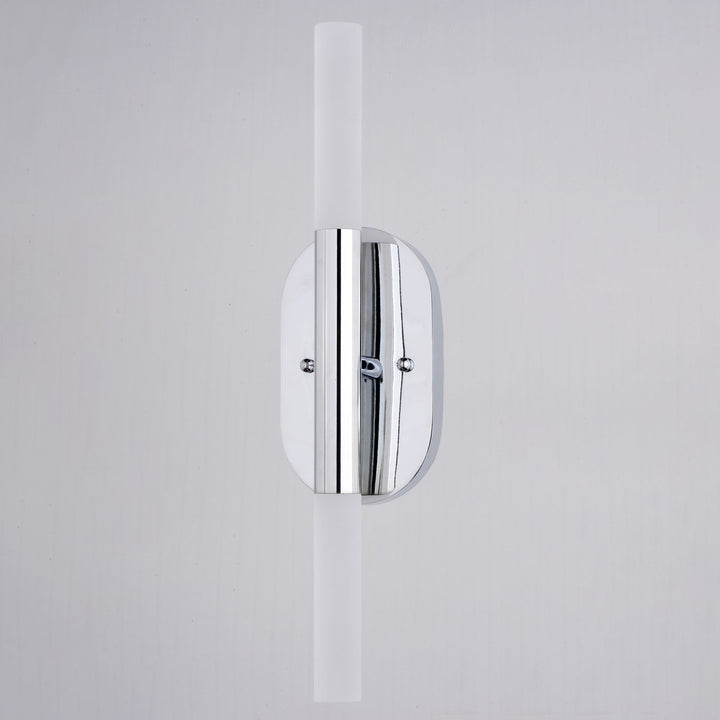 18-in. 2 Light LED Wall Light Chrome