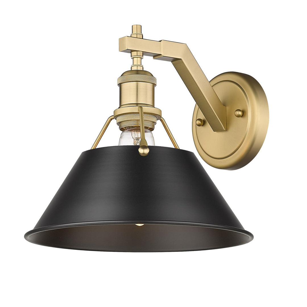 Bcb 1 Light Wall Sconce In Brushed Champagne Bronze by Golden