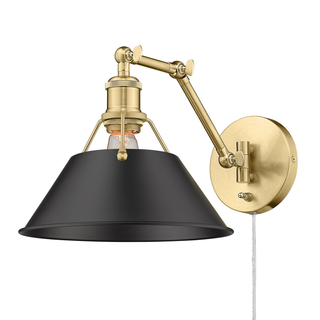Bcb 1 Light Articulating Wall Sconce In Brushed Champagne Bronze
