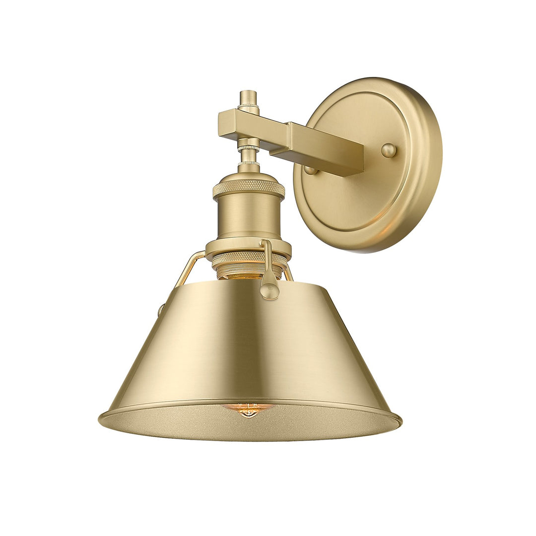 Bcb 1 Light Bath Vanity In Brushed Champagne Bronze by Golden