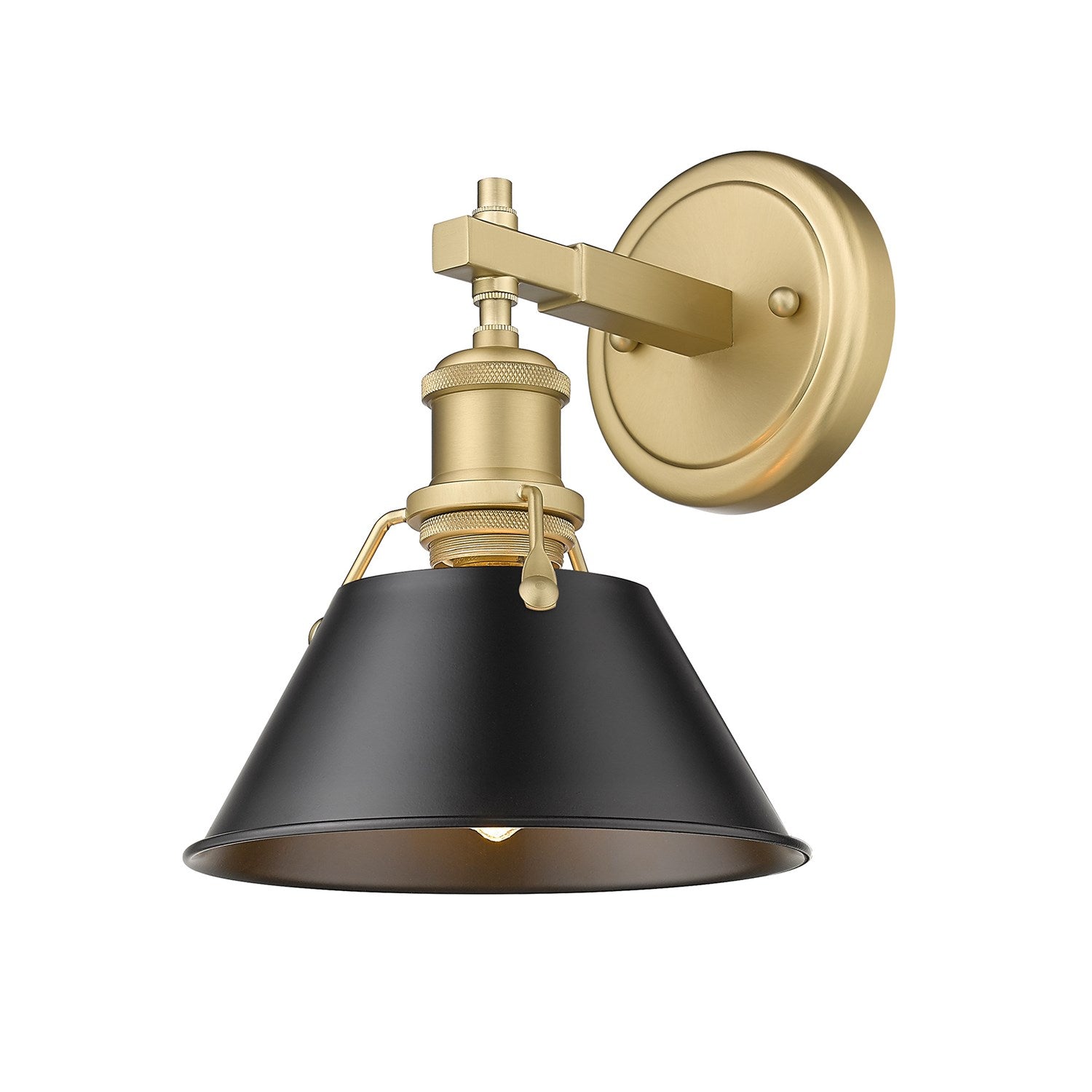 Bcb 1 Light Bath Vanity In Brushed Champagne Bronze by Golden