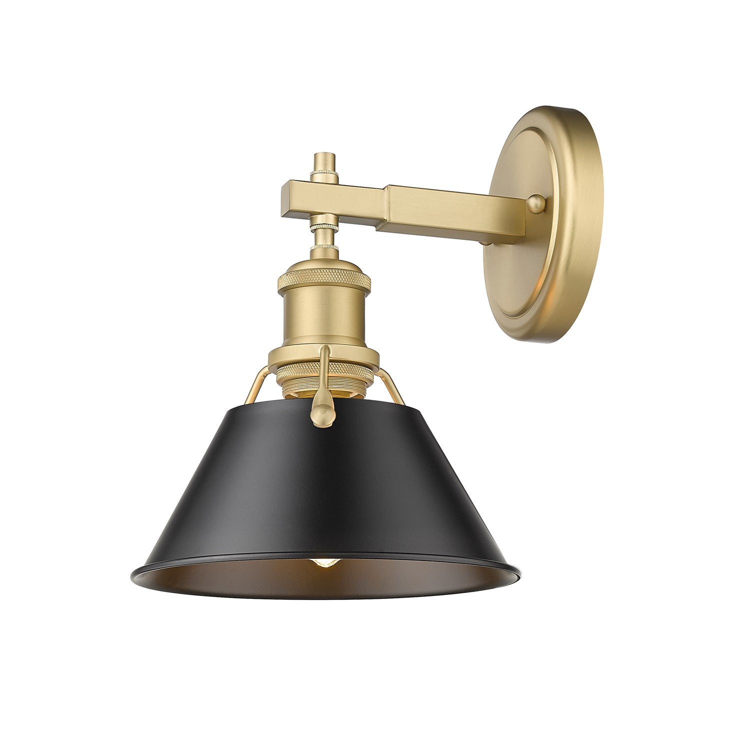 Bcb 1 Light Bath Vanity In Brushed Champagne Bronze