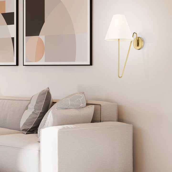 Bcb 1 Light Articulating Wall Sconce In Brushed Champagne Bronze