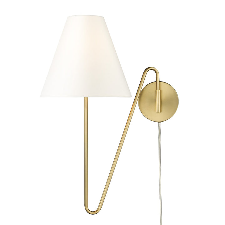Bcb 1 Light Articulating Wall Sconce In Brushed Champagne Bronze