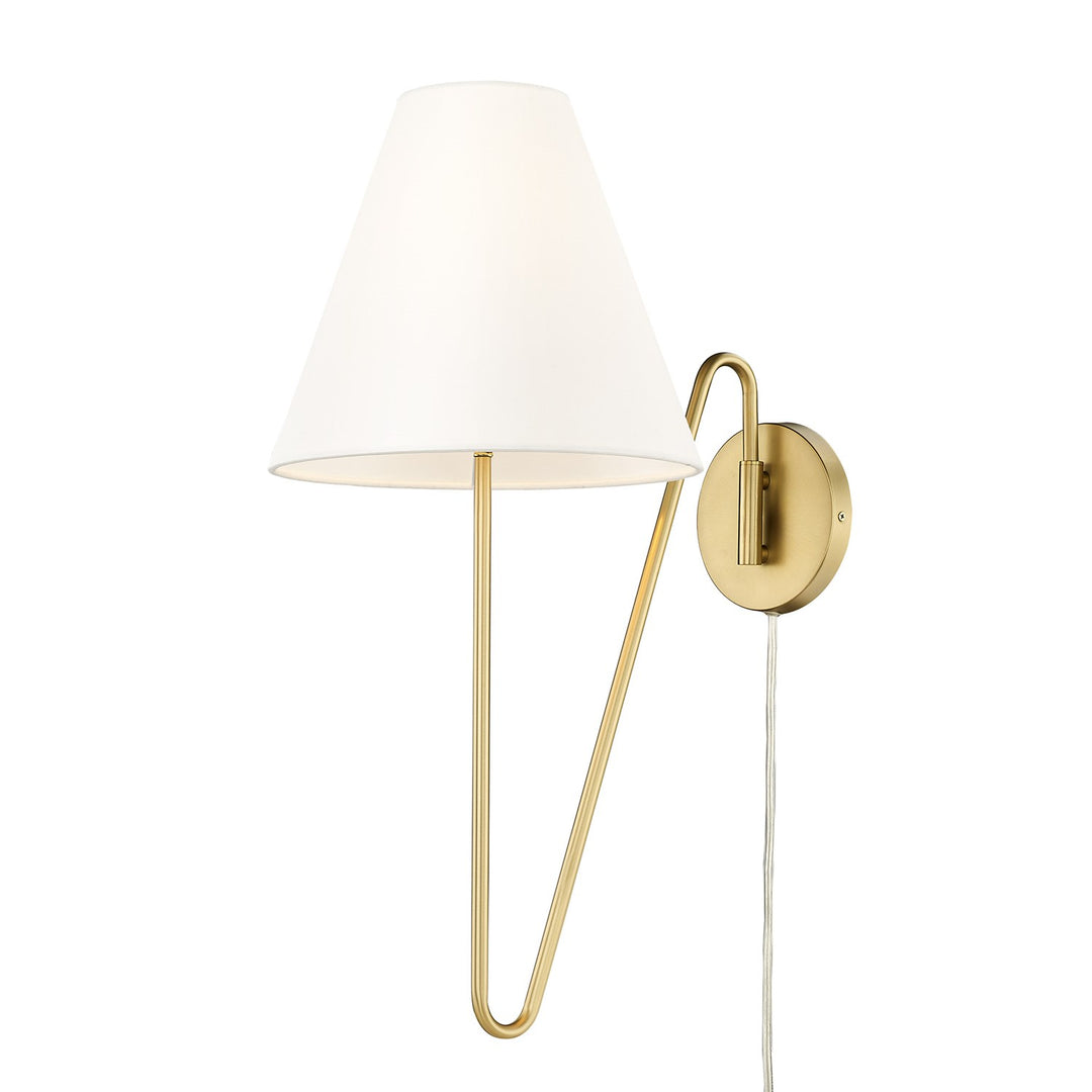 Bcb 1 Light Articulating Wall Sconce In Brushed Champagne Bronze