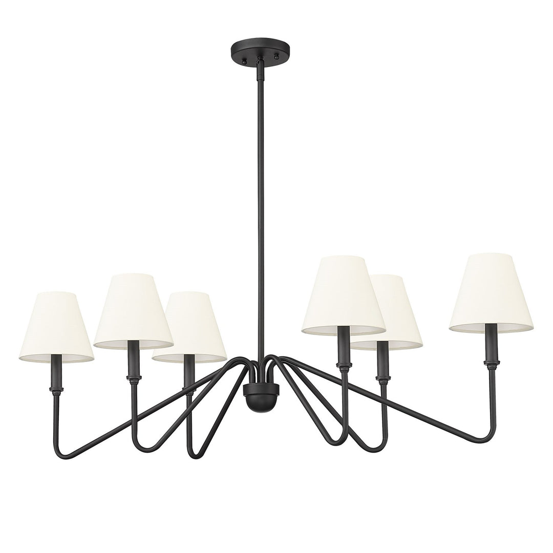 Linear Pendant In Natural Black