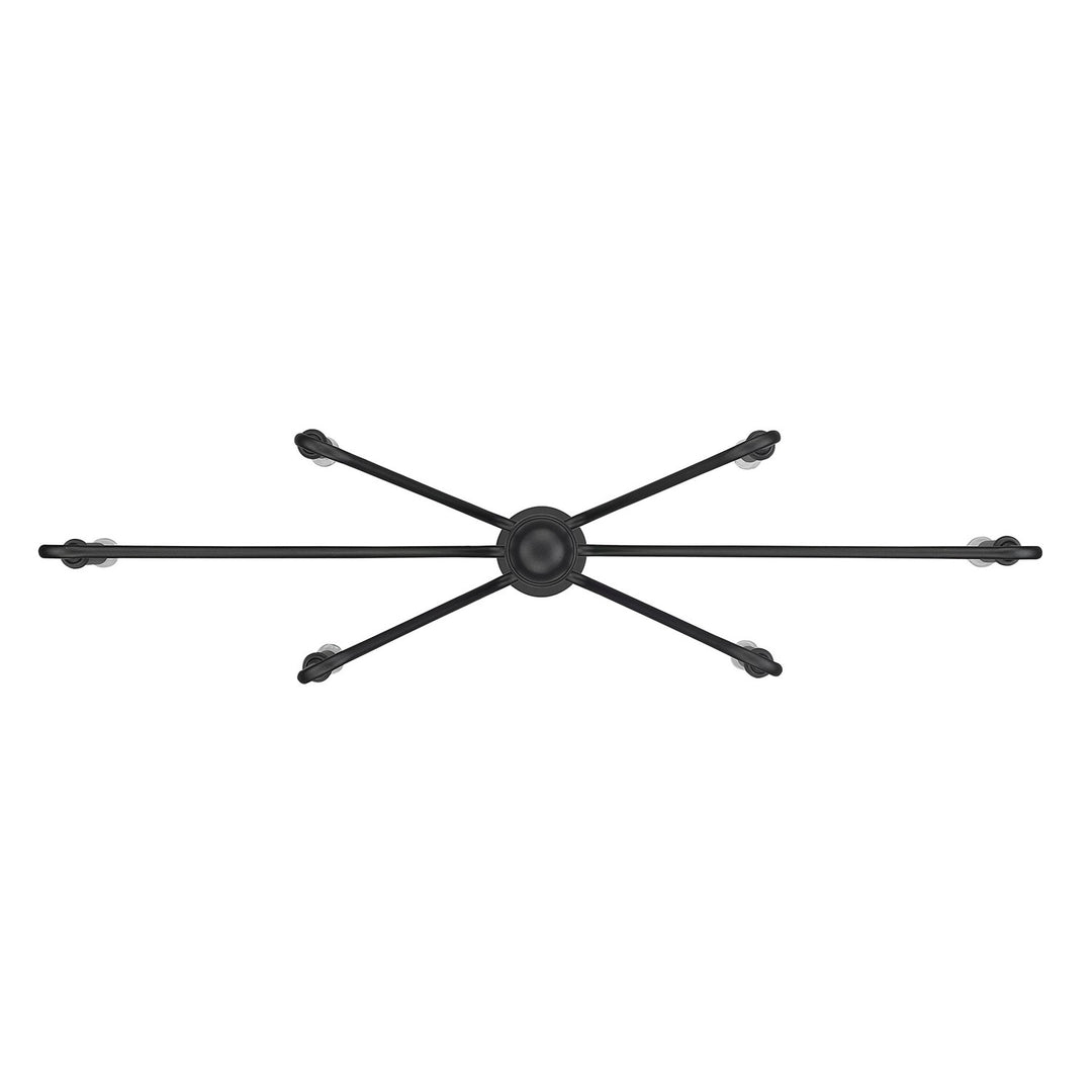Linear Pendant In Natural Black