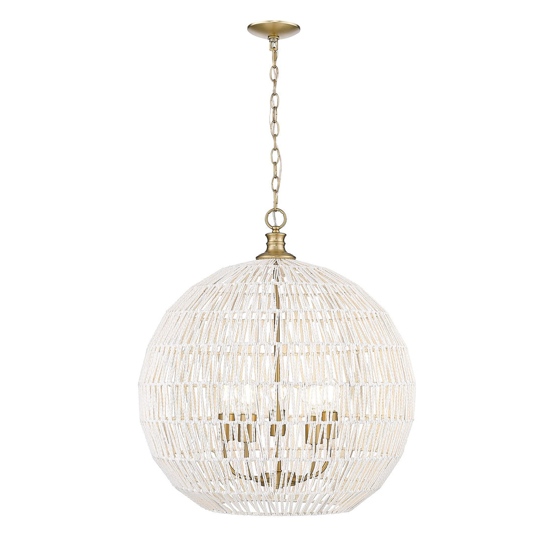 Bcb 5 Light Pendant In Brushed Champagne Bronze