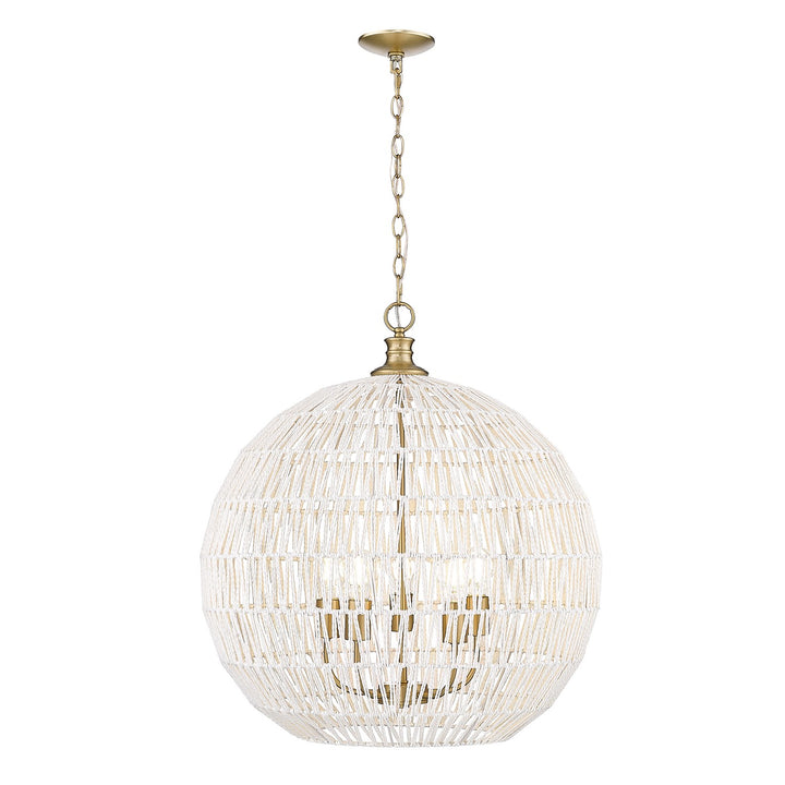 Bcb 5 Light Pendant In Brushed Champagne Bronze