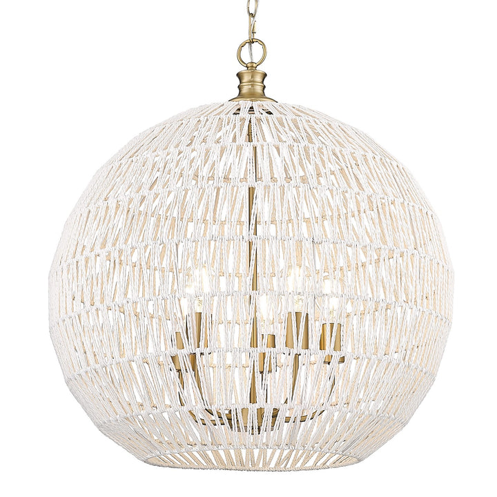 Bcb 5 Light Pendant In Brushed Champagne Bronze
