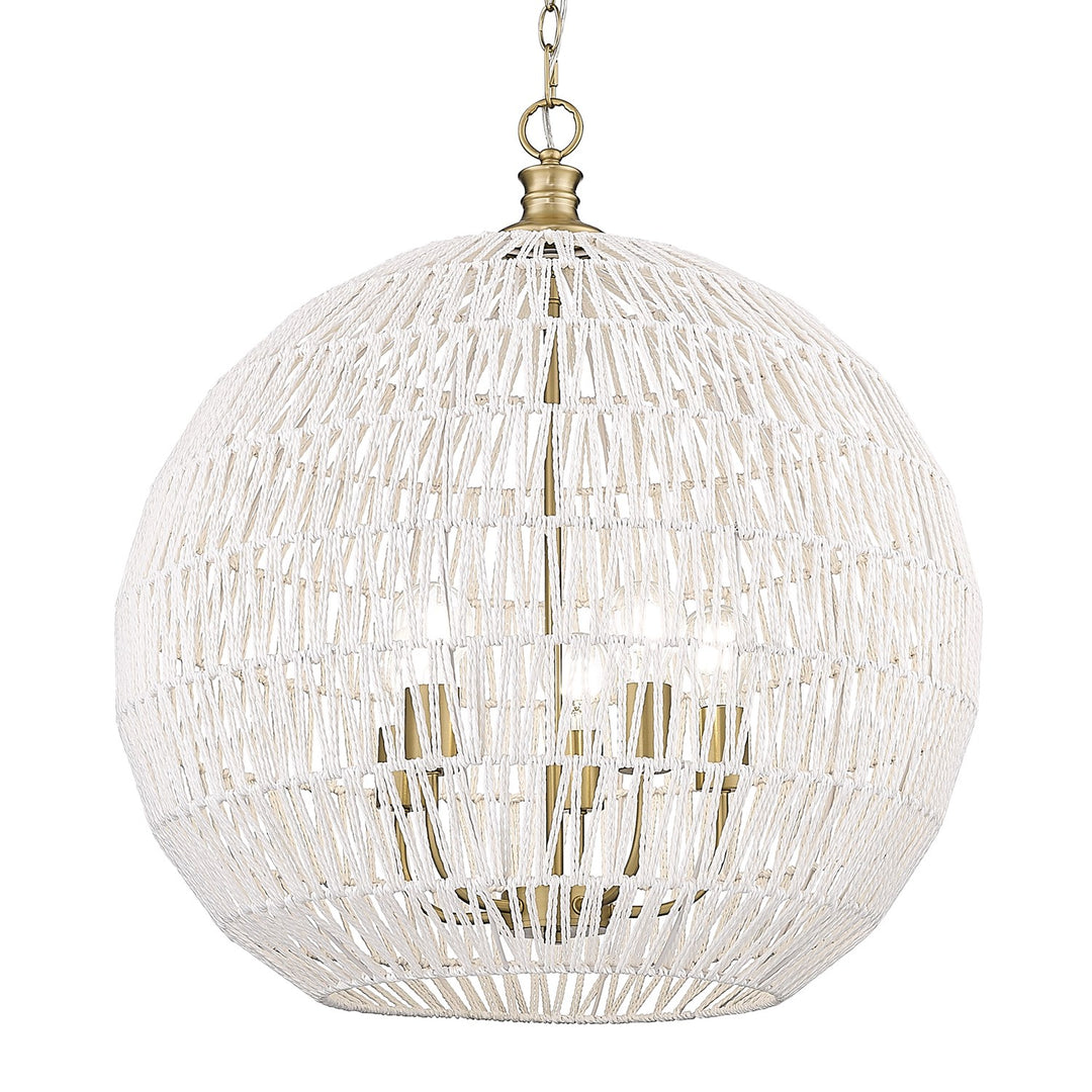 Bcb 5 Light Pendant In Brushed Champagne Bronze