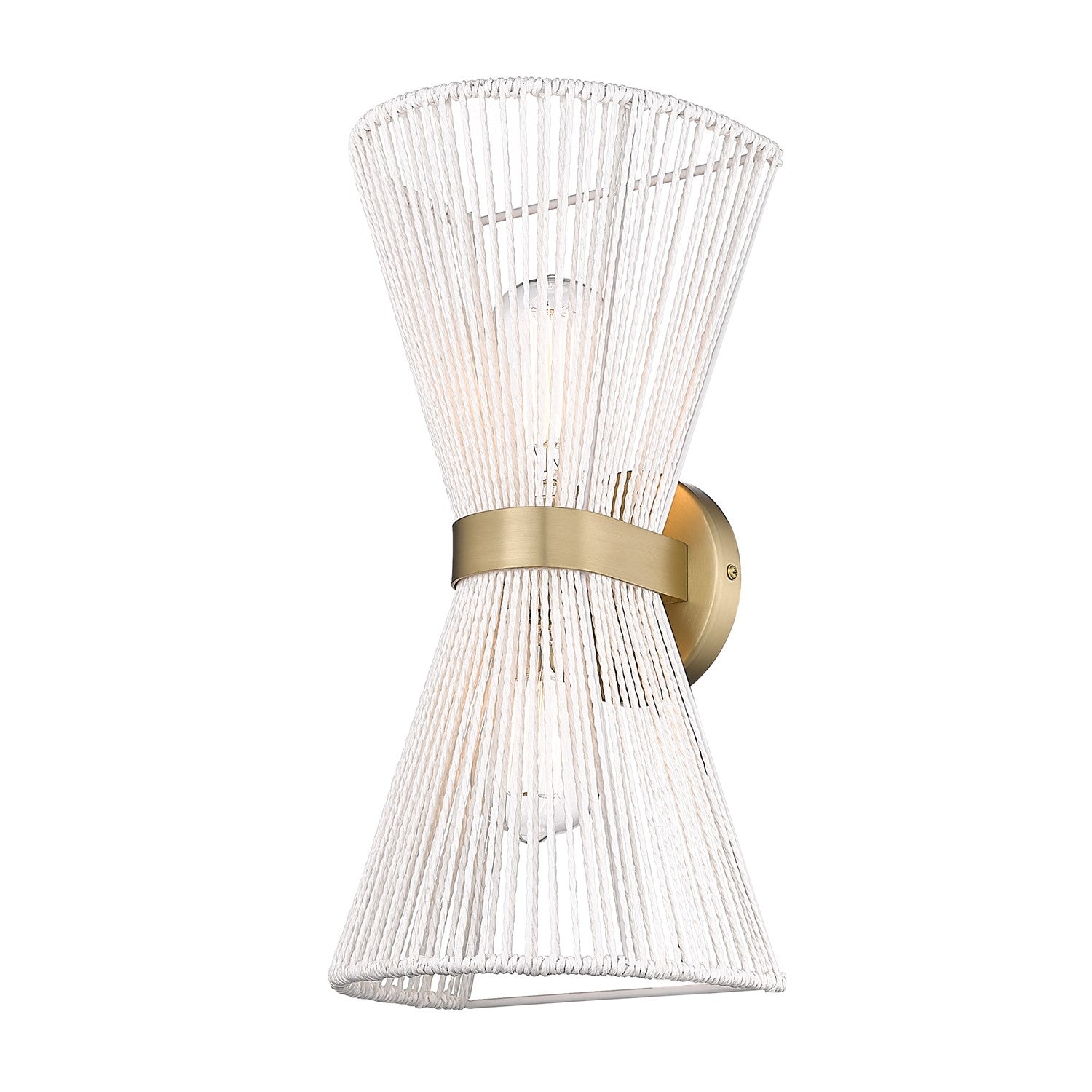 Bcb 2 Light Wall Sconce In Brushed Champagne Bronze by Golden