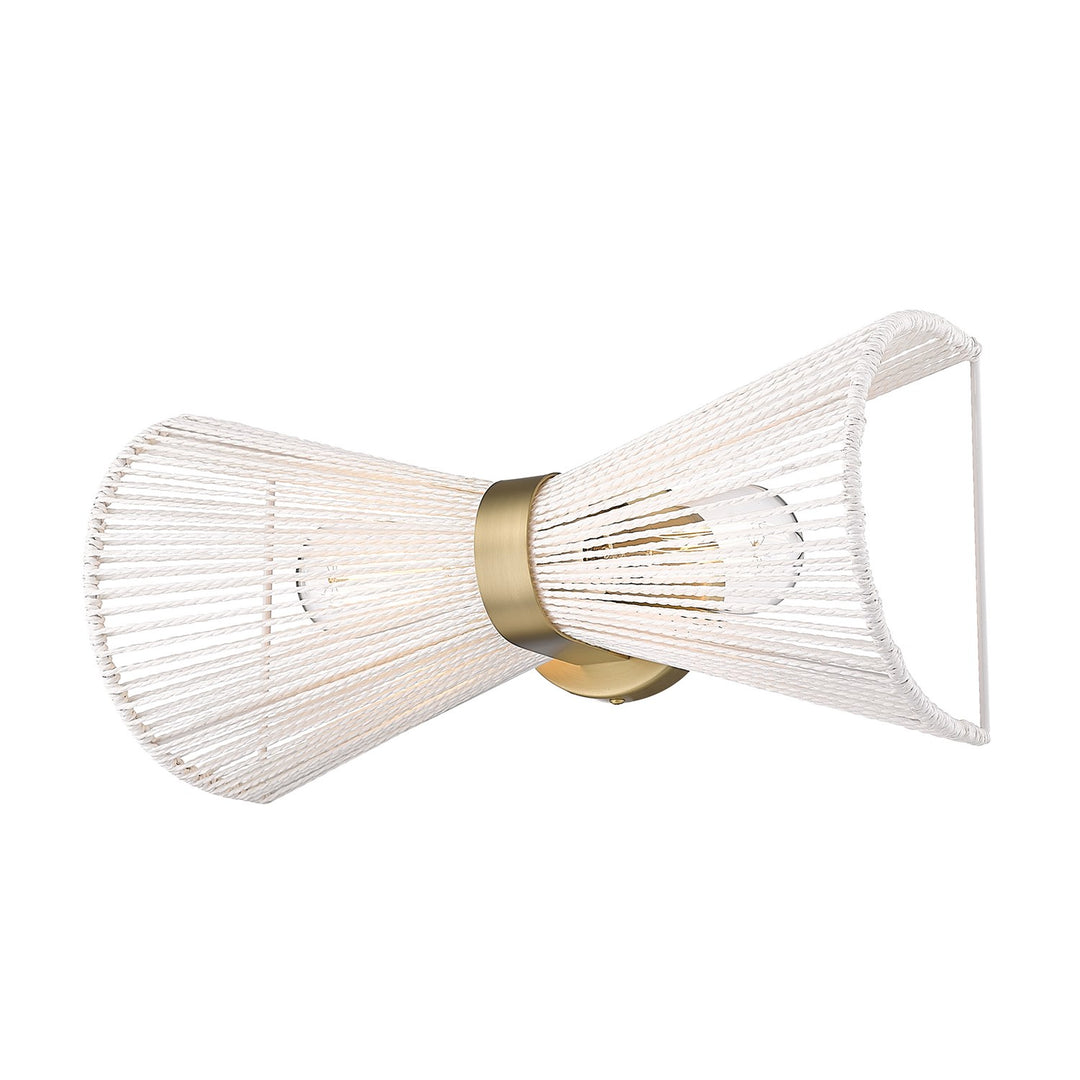 Bcb 2 Light Wall Sconce In Brushed Champagne Bronze