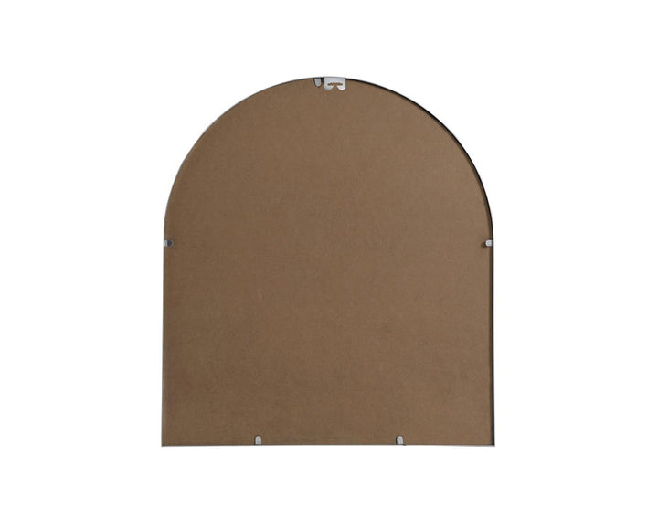 Metal Frame Arch Mirror 27X30 Inch In Silver