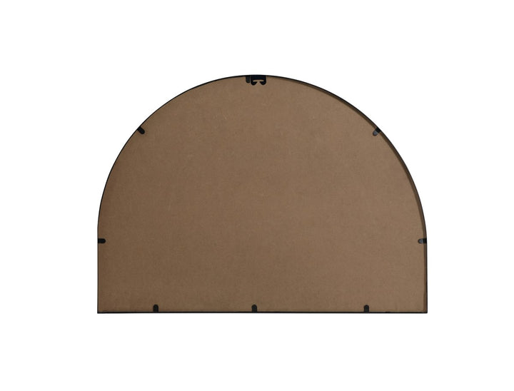 Metal Frame Arch Mirror 33X24 Inch In Black