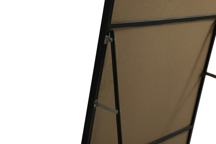 Metal Frame Rectangle Full Length Mirror 30X72 Inch In Black