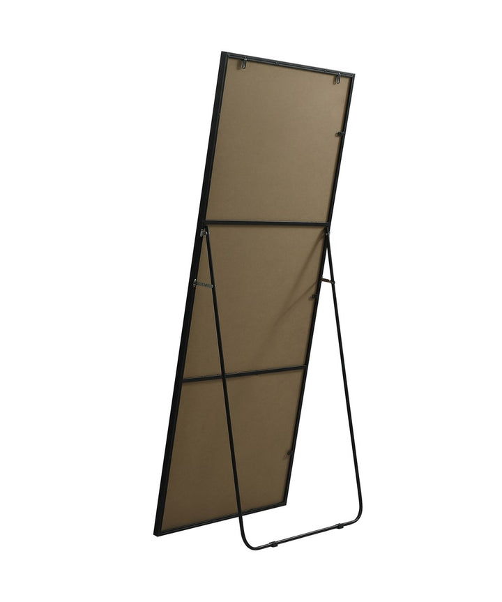 Metal Frame Rectangle Full Length Mirror 30X72 Inch In Black