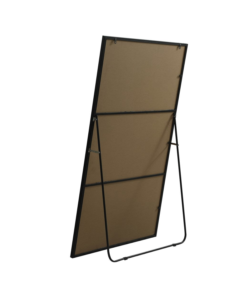 Metal Frame Rectangle Full Length Mirror 36X60 Inch In Black