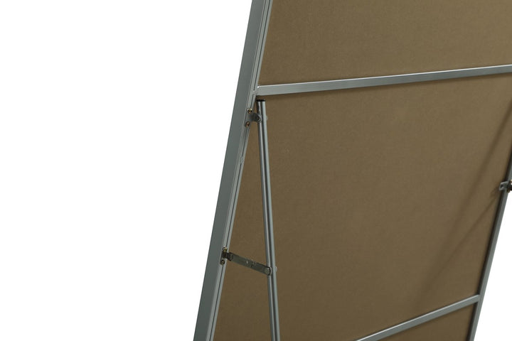 Metal Frame Rectangle Full Length Mirror 36X60 Inch In Silver