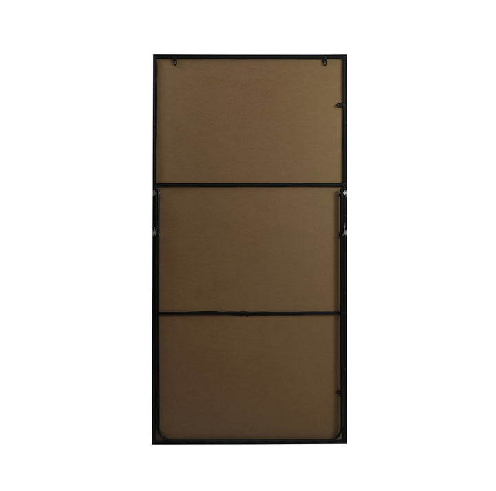 Metal Frame Rectangle Full Length Mirror 36X72 Inch In Black