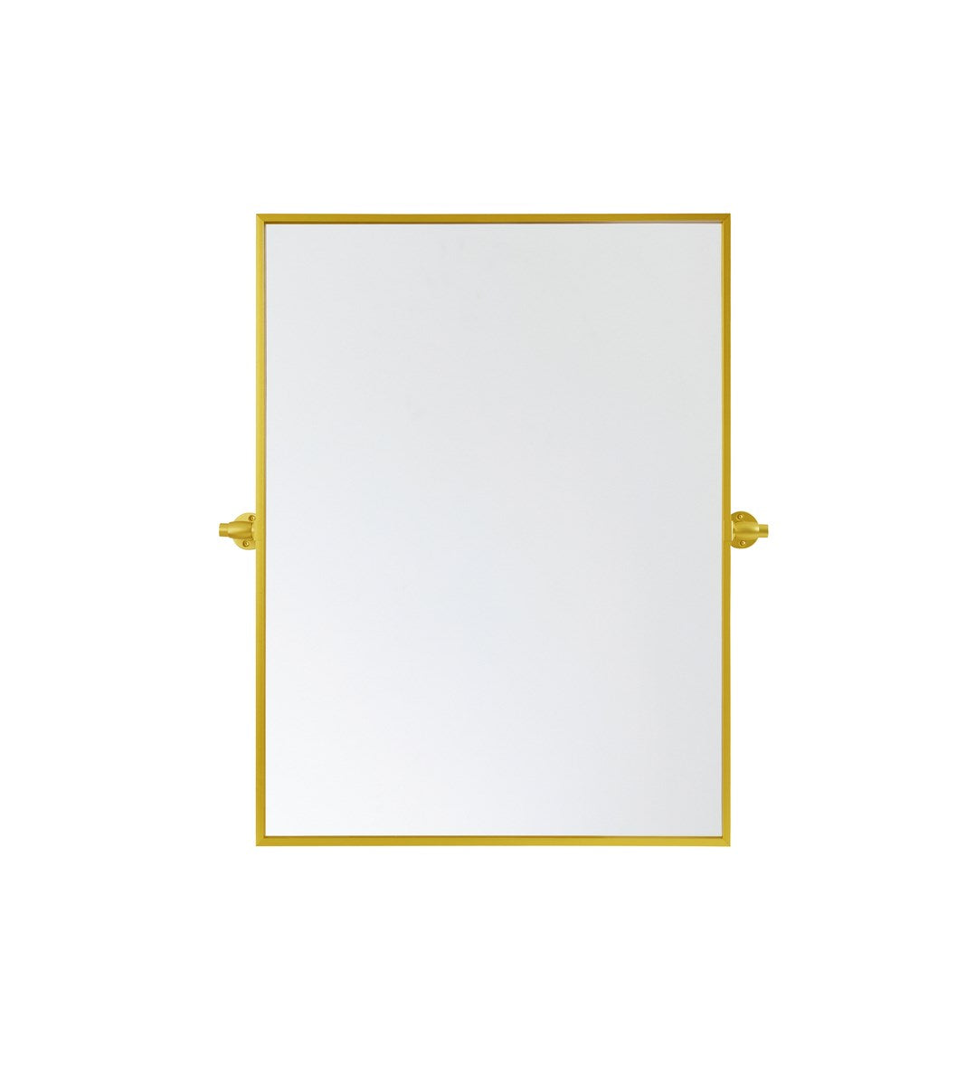 Rectangle Pivot Mirror 24X32 Inch In Gold by Elegant Decor
