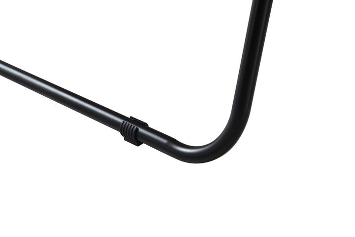 Soft Corner Metal Rectangle Full Length Mirror 30X60 Inch In Black