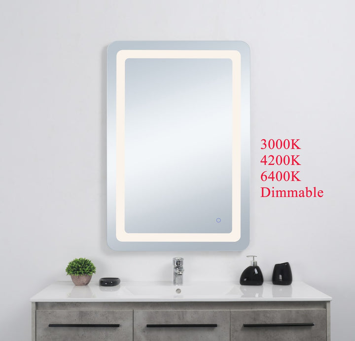 24In X 40In Soft Edge Led Mirror