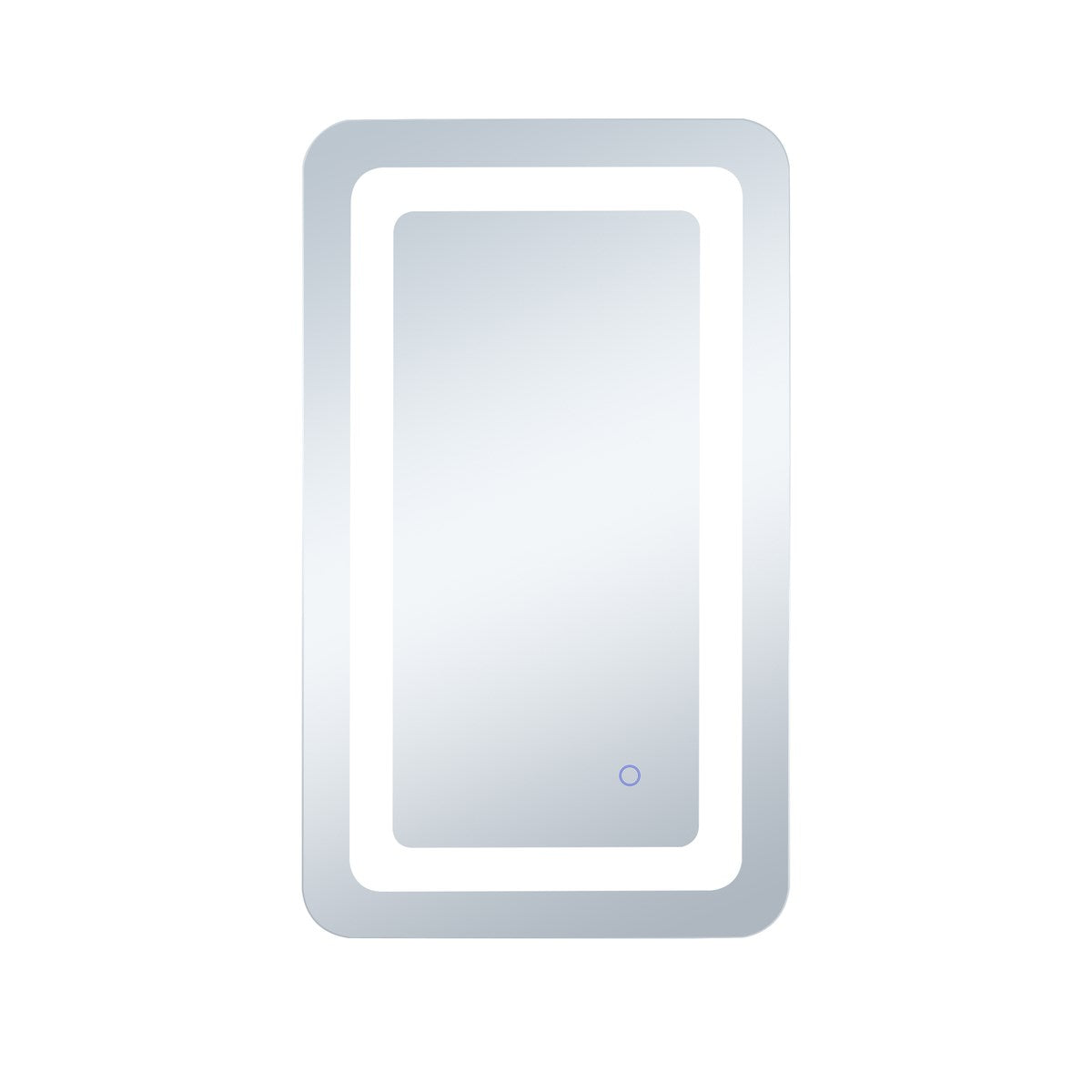 27In X 30In Soft Edge Led Mirror by Elegant Decor