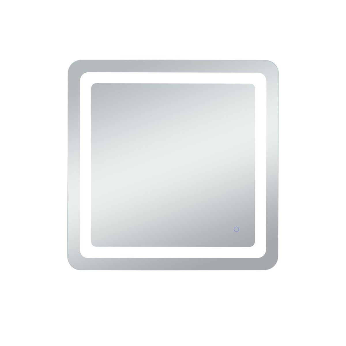 30In X 30In Soft Edge Led Mirror by Elegant Decor