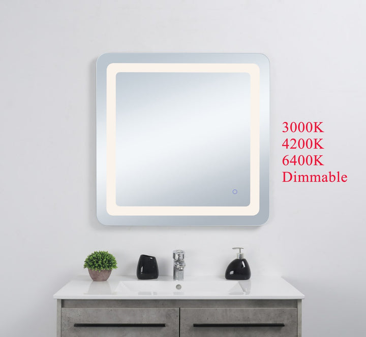 30In X 30In Soft Edge Led Mirror