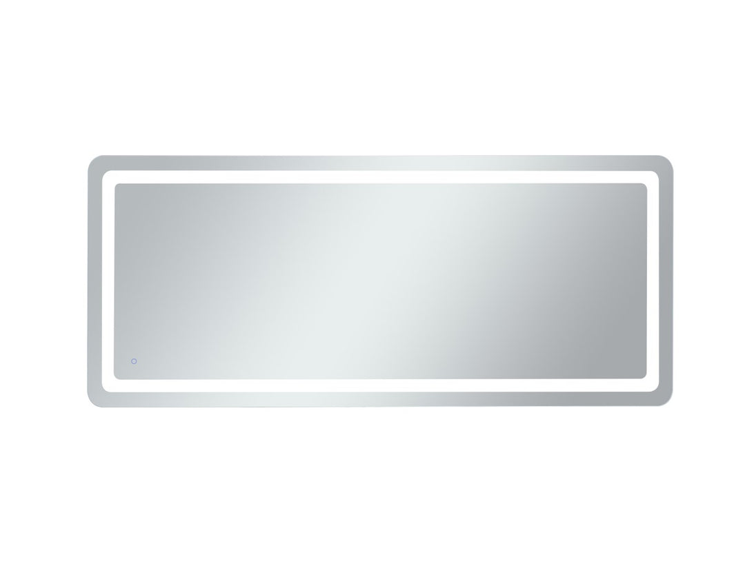 30In X 72In Soft Edge Led Mirror by Elegant Decor