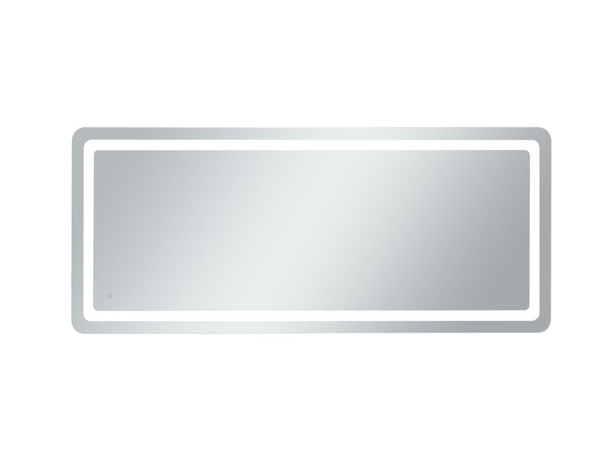 30In X 72In Soft Edge Led Mirror by Elegant Decor