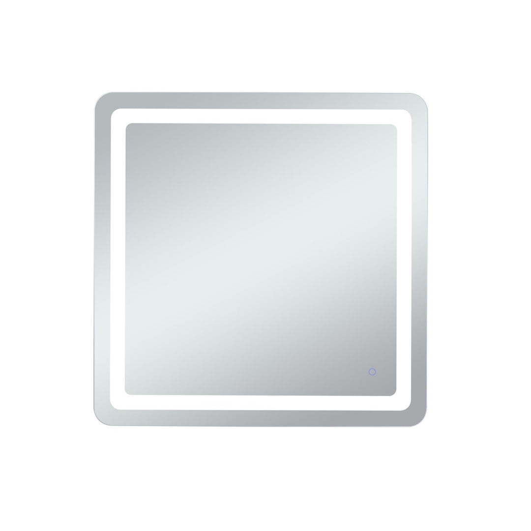 36In X 36In Soft Edge Led Mirror by Elegant Decor