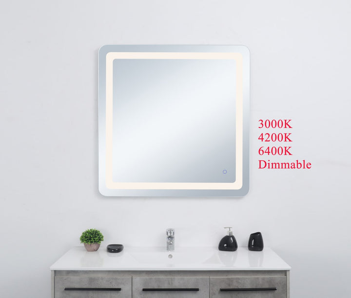 36In X 36In Soft Edge Led Mirror
