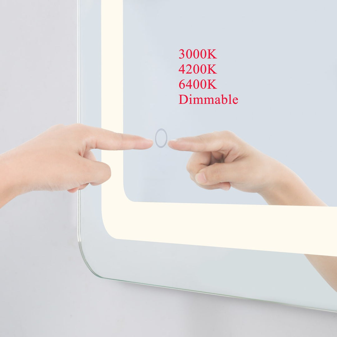 36In X 60In Soft Edge Led Mirror