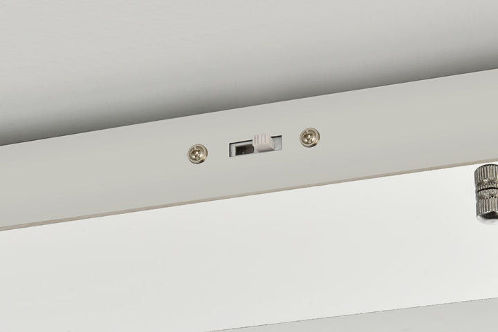42 Inch Adjustable Led Pendant In Chrome