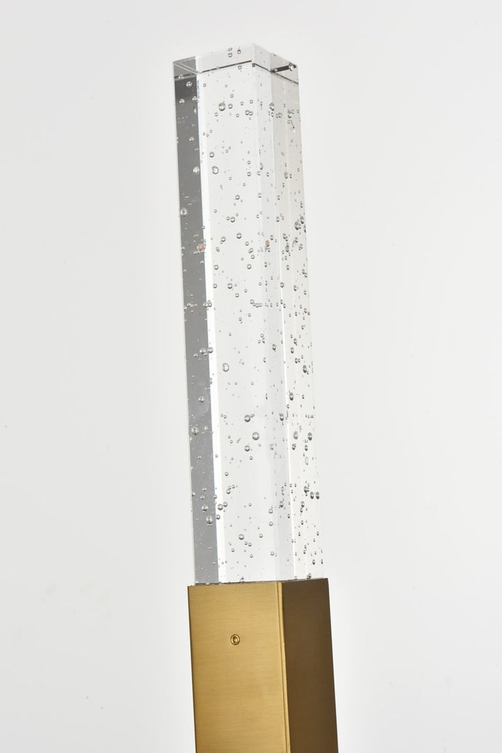 42 Inch Adjustable Led Pendant In Satin Gold