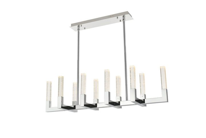 48 Inch Adjustable Led Pendant In Chrome