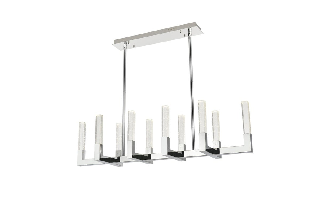 48 Inch Adjustable Led Pendant In Chrome