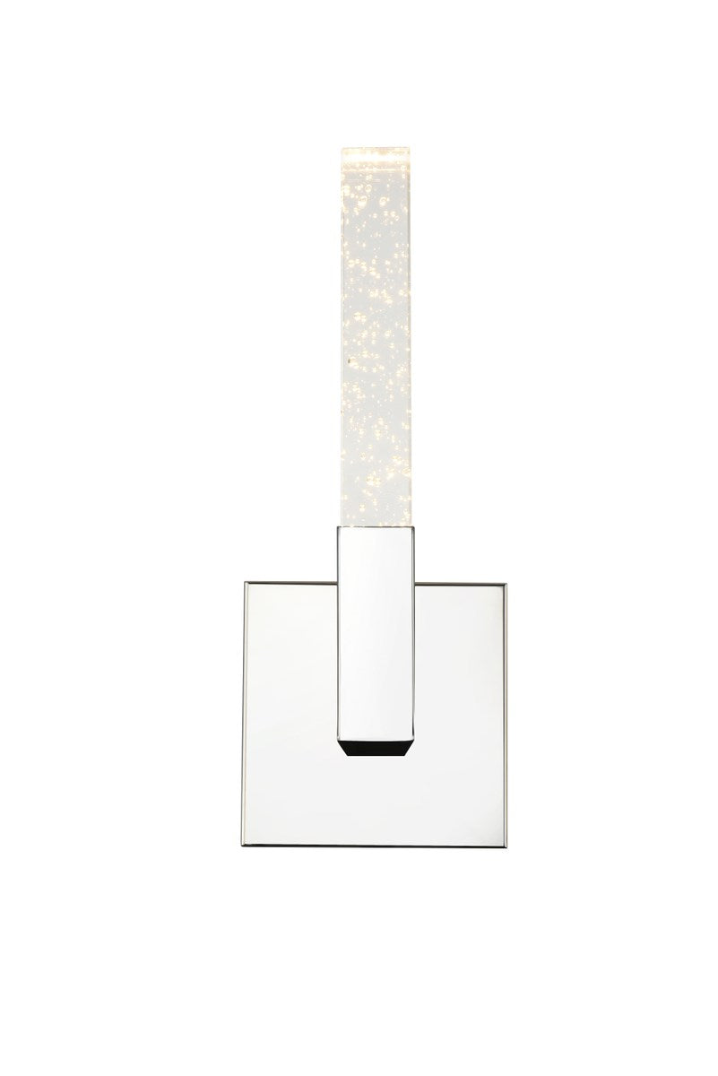 6 Inch Adjustable Led Wall Sconce In Chrome by Elegant Lighting