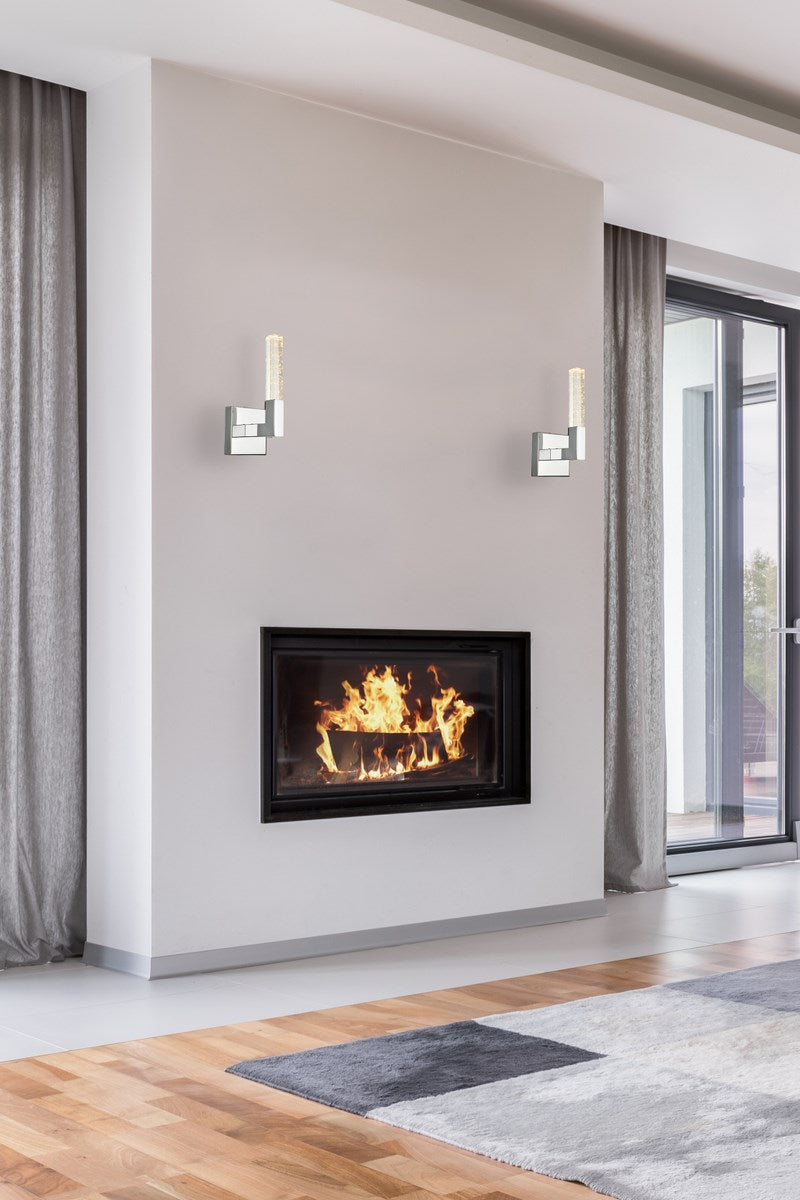 6 Inch Adjustable Led Wall Sconce In Chrome