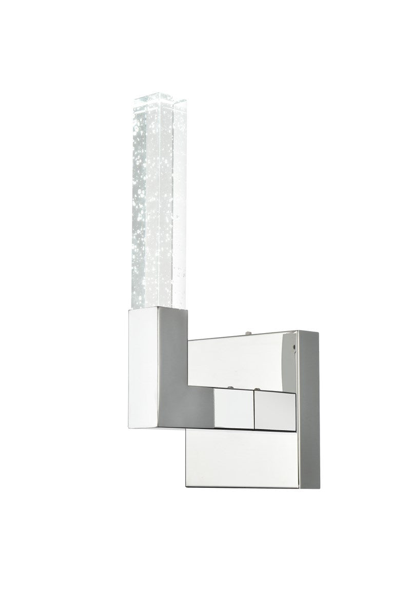 6 Inch Adjustable Led Wall Sconce In Chrome