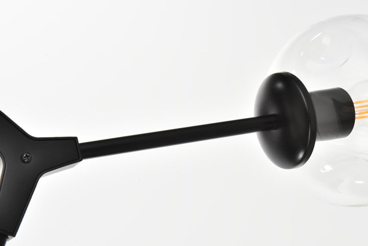 49 Inch Chandelier In Black