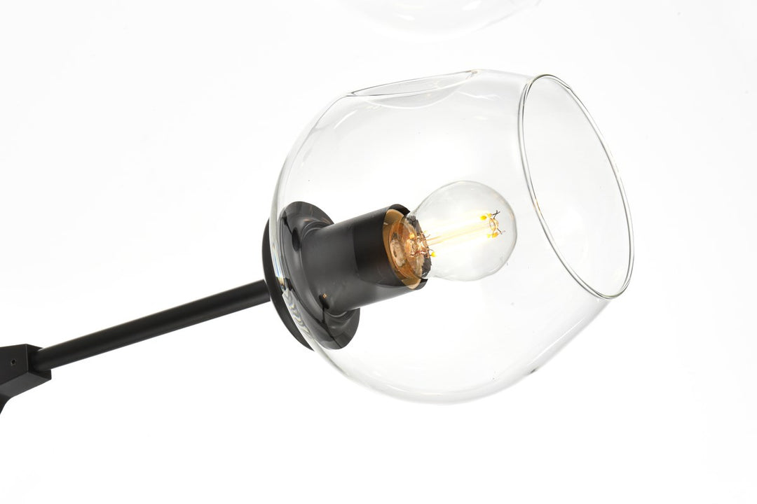 70 Inch Chandelier In Black