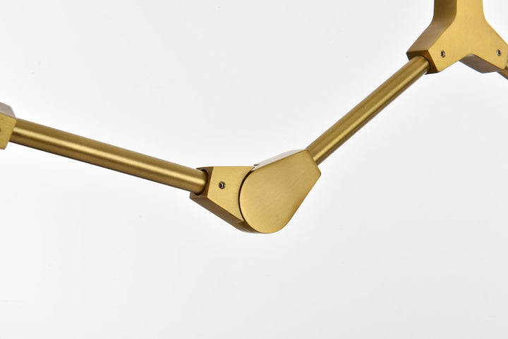 70 Inch Chandelier In Brass