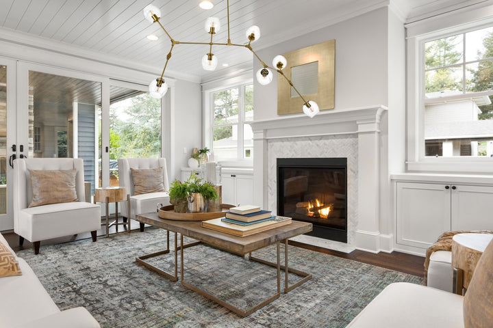 74 Inch Chandelier In Brass